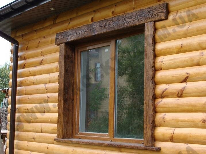 Обналичка деревянных окон - ее особенности