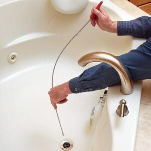 Забилась ванна - как прочистить в домашних условиях?