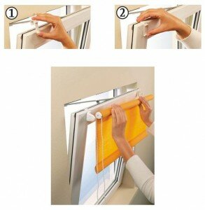 Как повесить рулонные шторы на пластиковое окно
