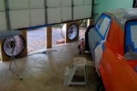 Как сделать вытяжку в гараже для покраски авто